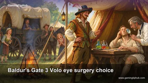 Baldur's Gate 3 Volo eye surgery choice