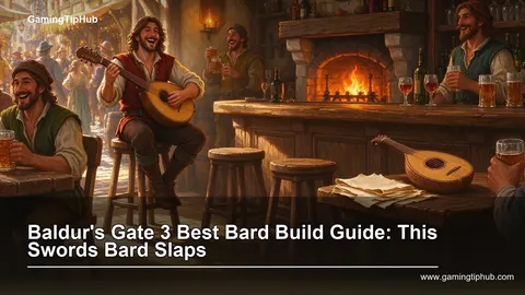 Baldur's Gate 3 Best Bard Build Guide: This Swords Bard Slaps