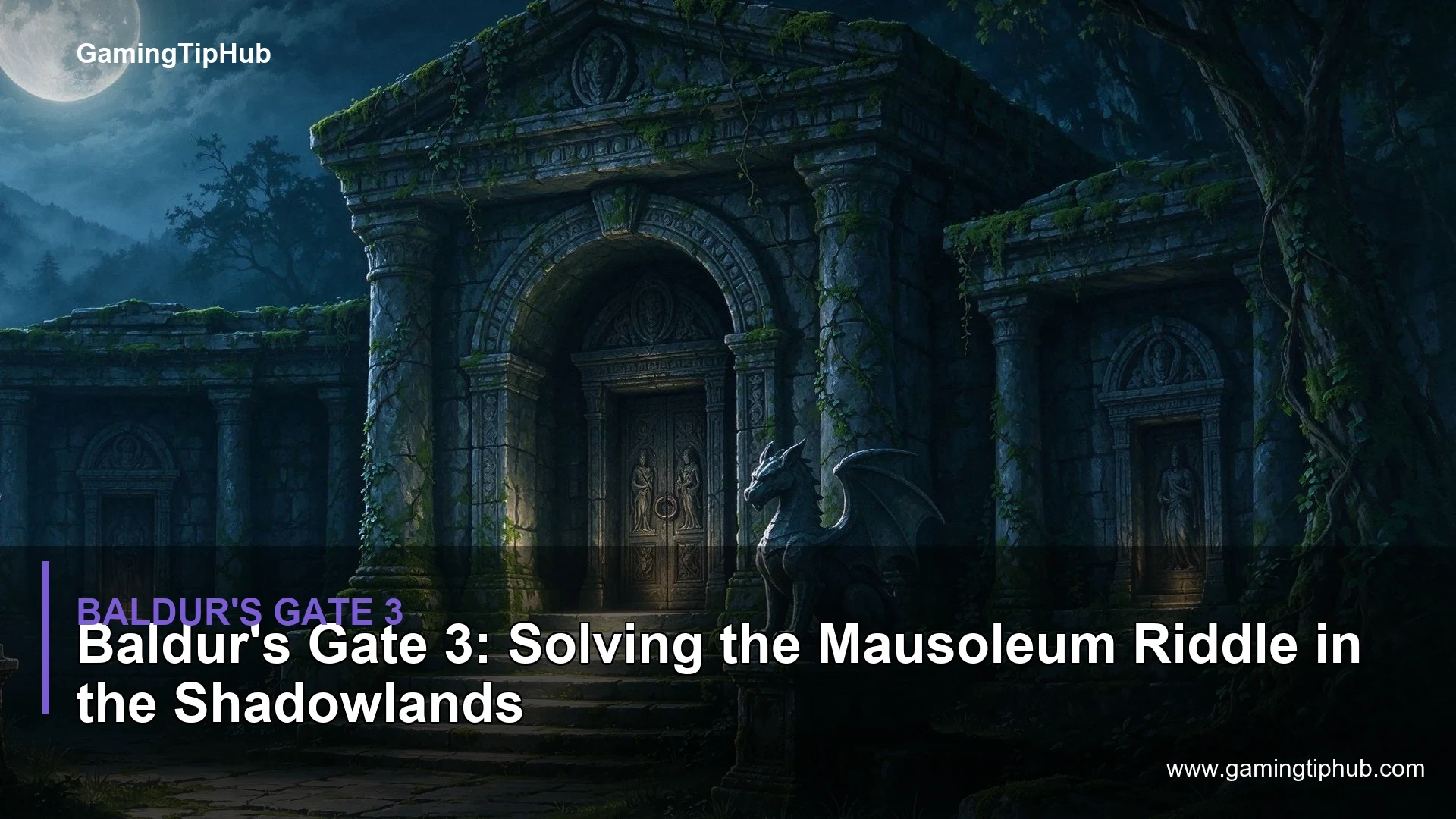 Baldur's Gate 3: Solving the Mausoleum Riddle in the Shadowlands