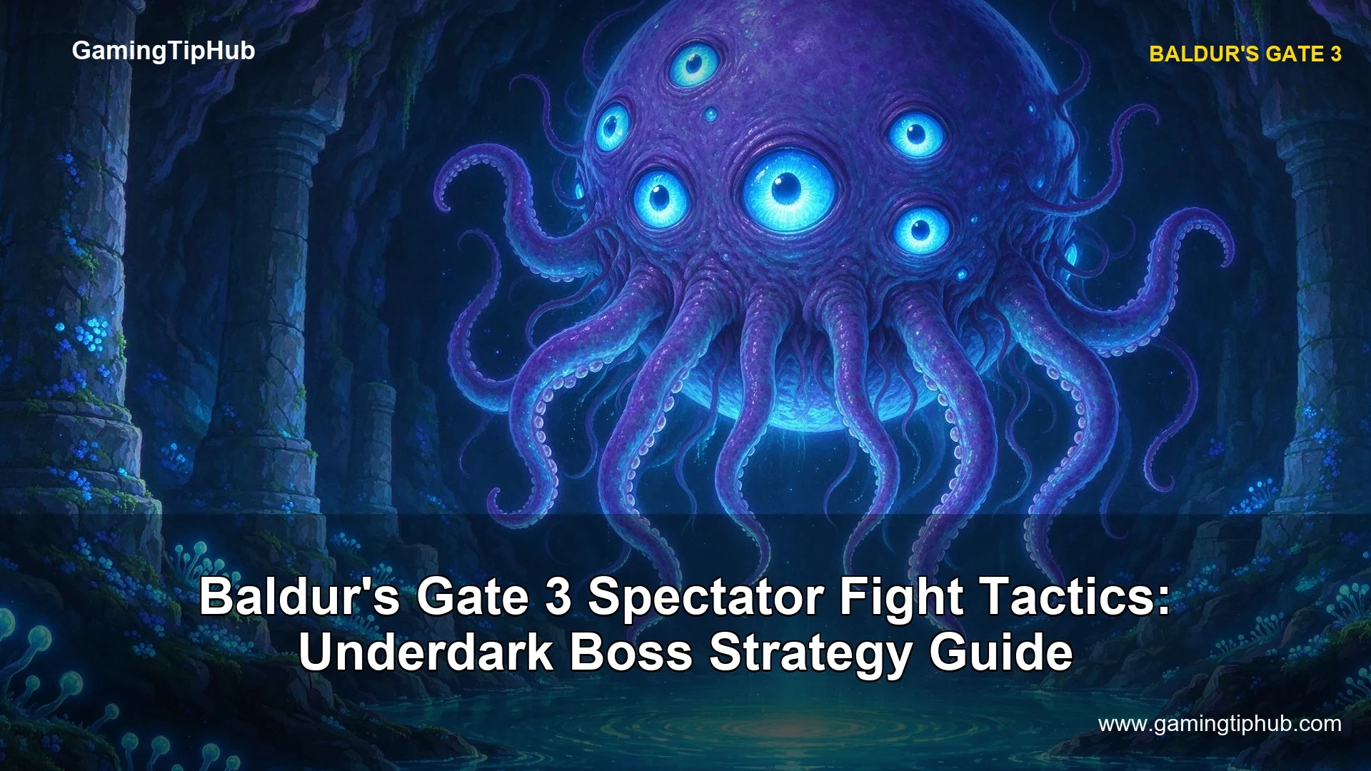 Baldur's Gate 3 Spectator Fight Tactics: Underdark Boss Strategy Guide