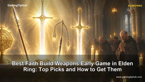 Best Faith Build Weapons Early Game in Elden Ring: Top Picks and How to Get Them