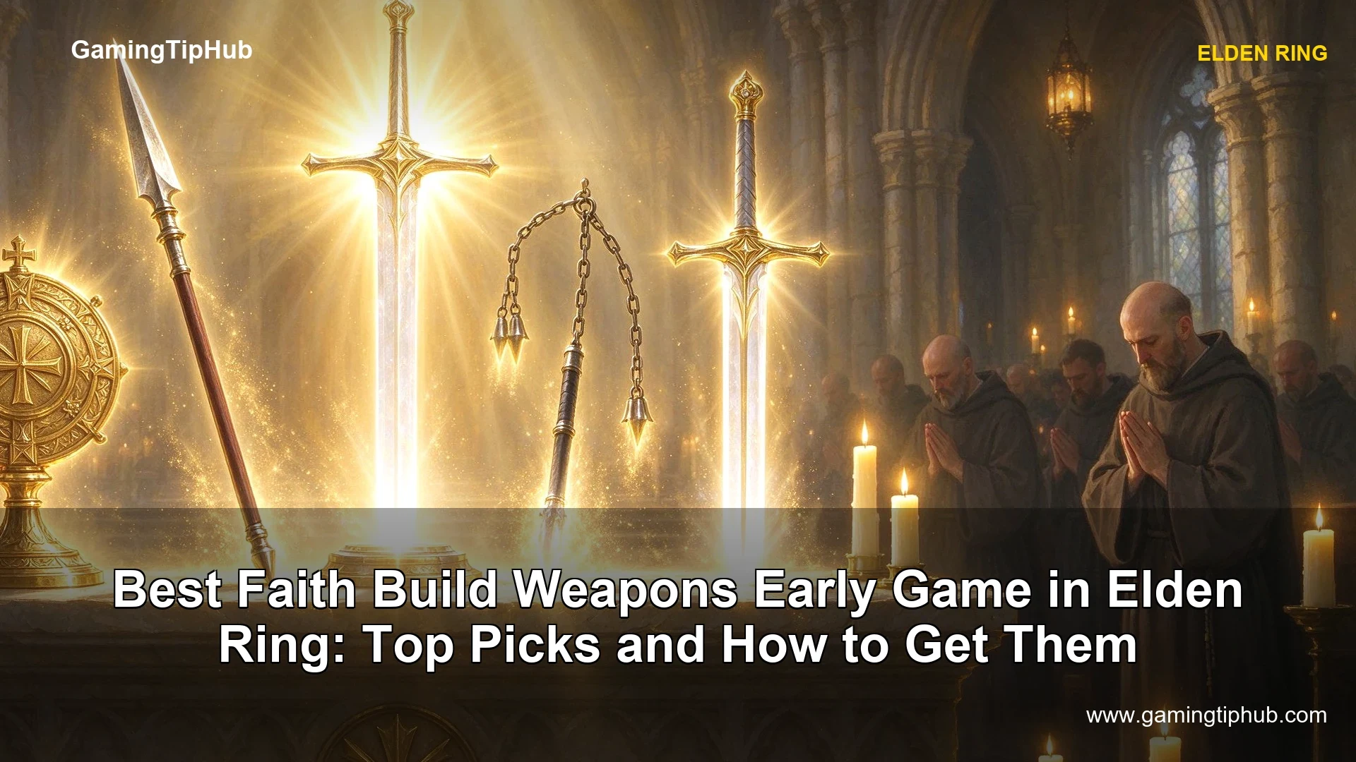 Best Faith Build Weapons Early Game in Elden Ring: Top Picks and How to Get Them