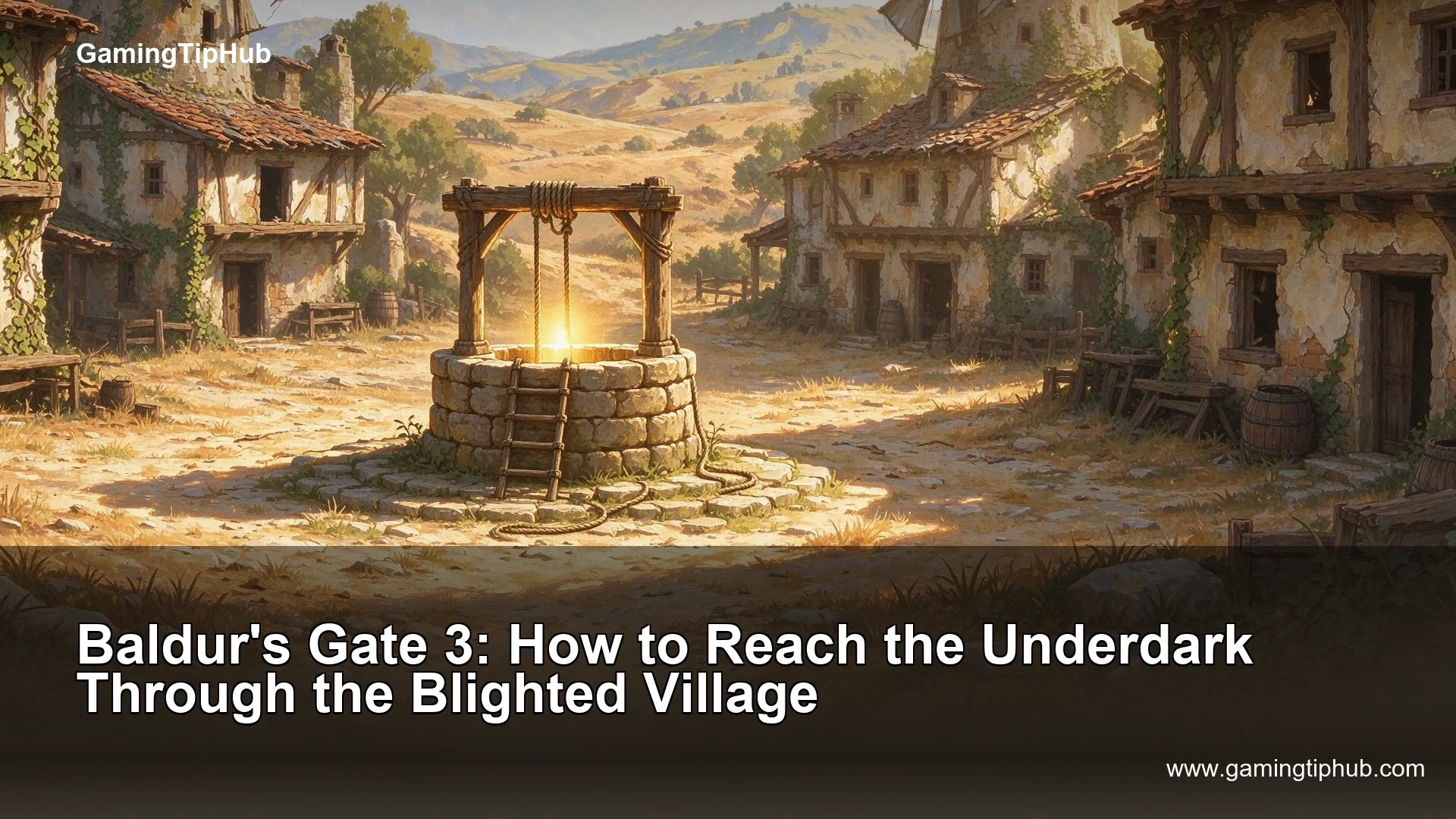 Baldur's Gate 3: How to Reach the Underdark Through the Blighted Village