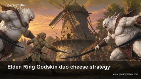 Elden Ring Godskin duo cheese strategy