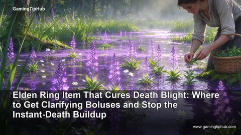 Elden Ring Item That Cures Death Blight: Where to Get Clarifying Boluses and Stop the Instant-Death Buildup