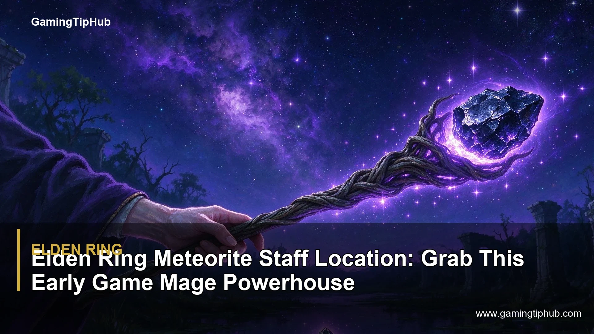 Elden Ring Meteorite Staff Location: Grab This Early Game Mage Powerhouse