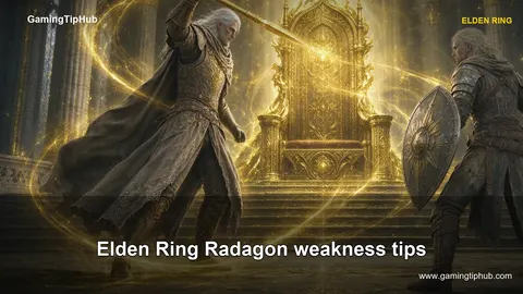 Elden Ring Radagon weakness tips