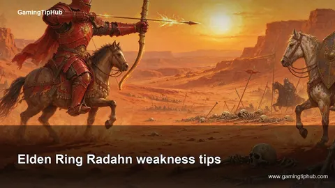 Elden Ring Radahn weakness tips