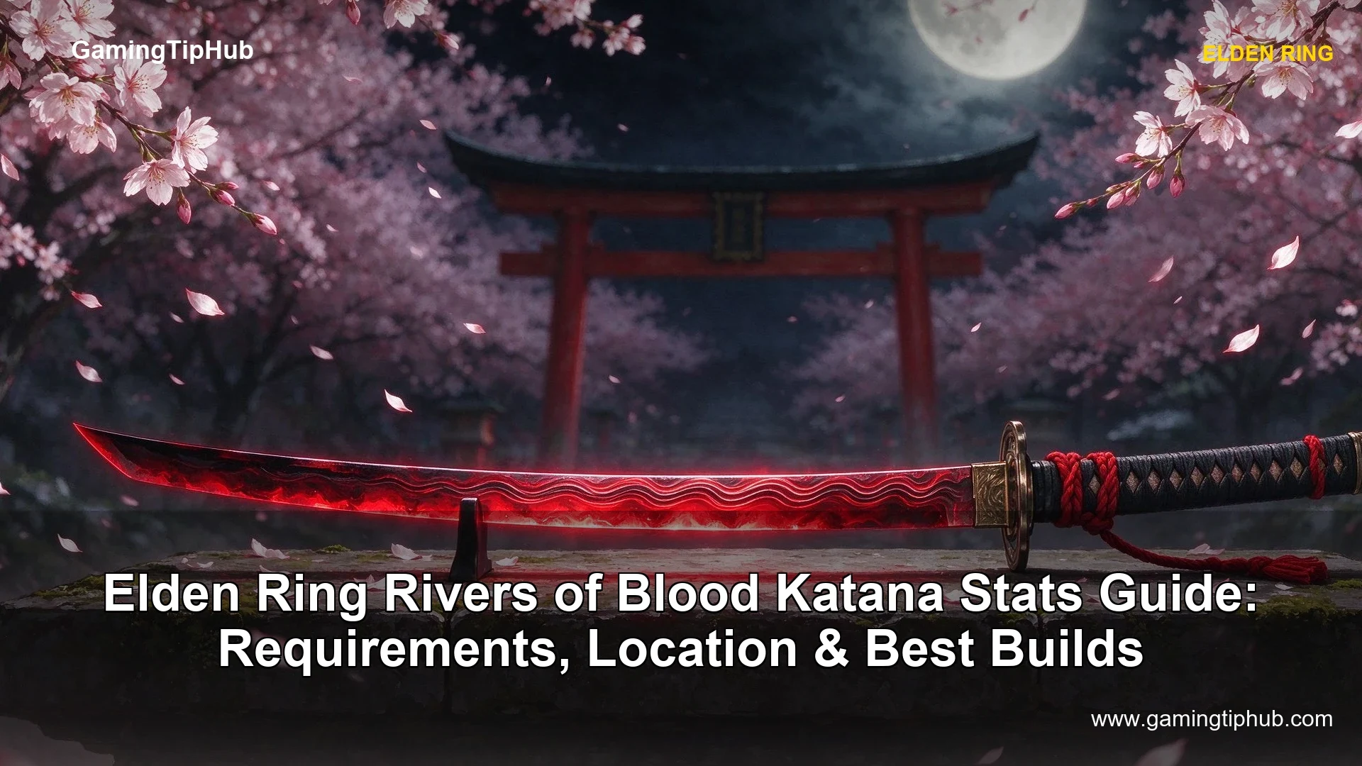 Elden Ring Rivers of Blood Katana Stats Guide: Requirements, Location & Best Builds