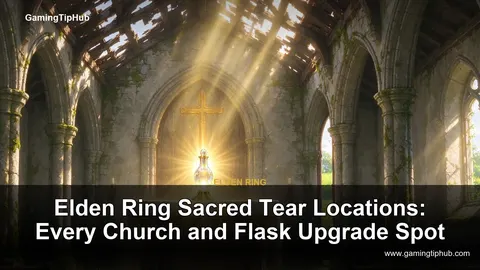 Elden Ring Sacred Tear Locations: Every Church and Flask Upgrade Spot