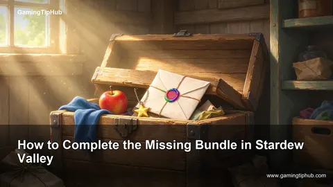 How to Complete the Missing Bundle in Stardew Valley