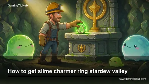 How to get slime charmer ring stardew valley
