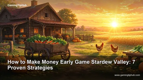 How to Make Money Early Game Stardew Valley: 7 Proven Strategies