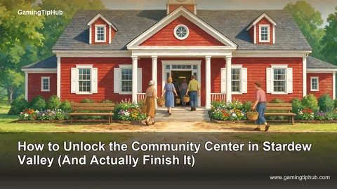How to Unlock the Community Center in Stardew Valley (And Actually Finish It)