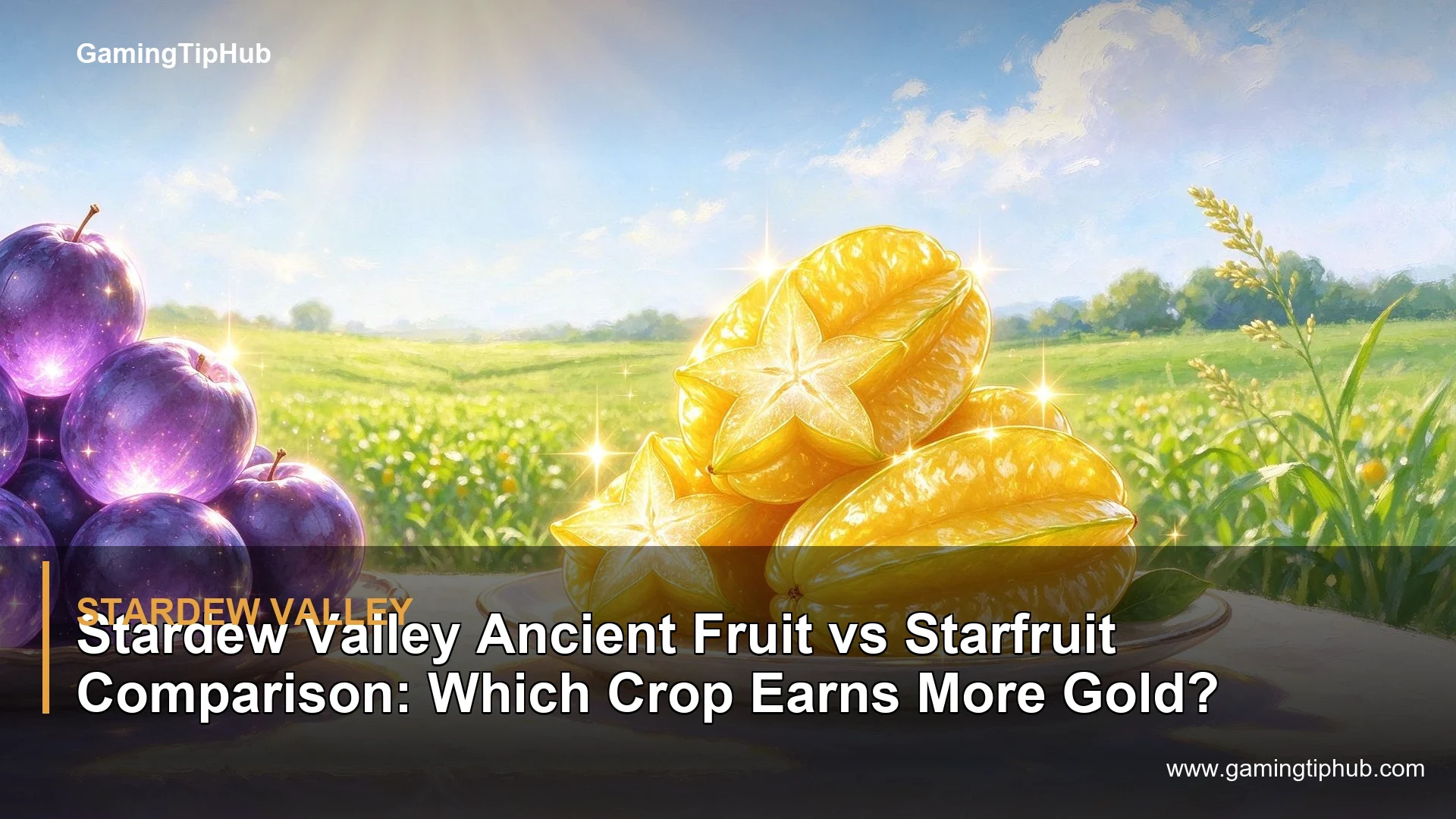 Stardew Valley Ancient Fruit vs Starfruit Comparison: Which Crop Earns More Gold?