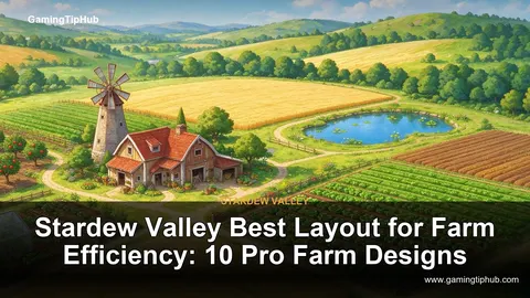 Stardew Valley Best Layout for Farm Efficiency: 10 Pro Farm Designs