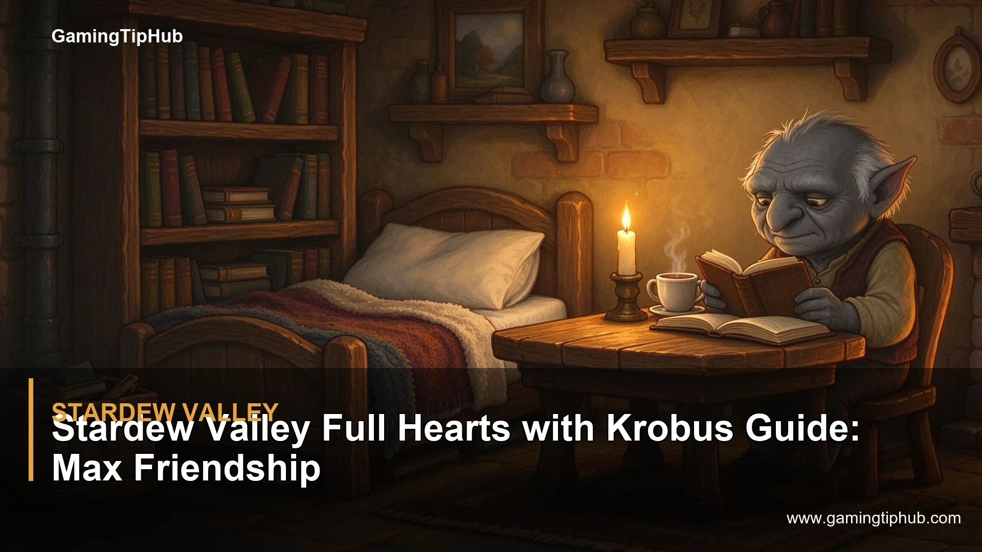 Stardew Valley Full Hearts with Krobus Guide: Max Friendship