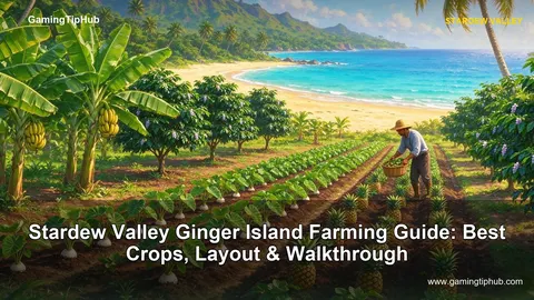 Stardew Valley Ginger Island Farming Guide: Best Crops, Layout & Walkthrough