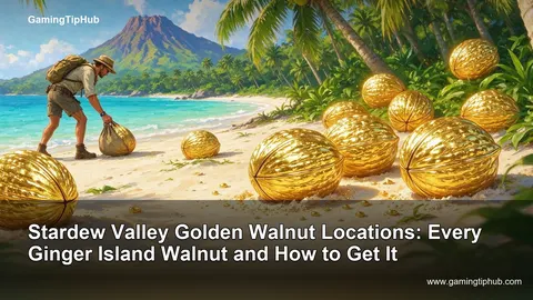 Stardew Valley Golden Walnut Locations: Every Ginger Island Walnut and How to Get It