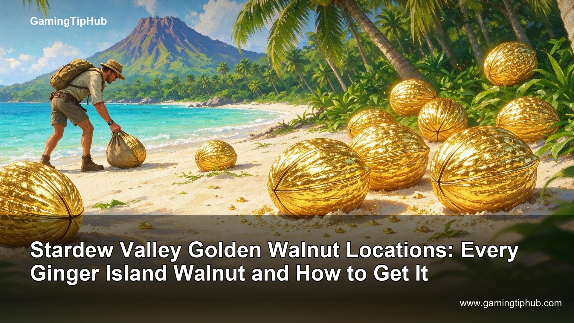Stardew Valley Golden Walnut Locations: Every Ginger Island Walnut and How to Get It
