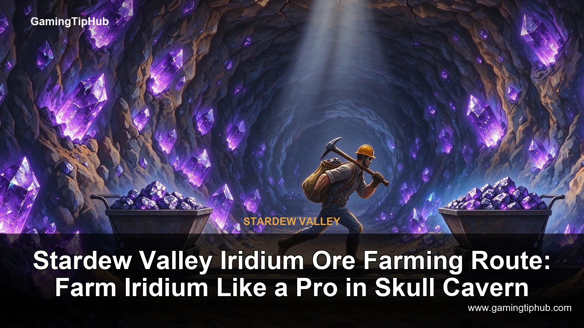 Stardew Valley Iridium Ore Farming Route: Farm Iridium Like a Pro in Skull Cavern