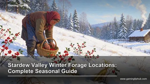Stardew Valley Winter Forage Locations: Complete Seasonal Guide