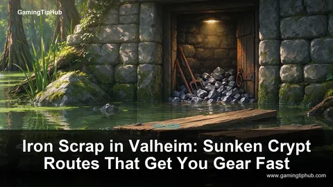 Iron Scrap in Valheim: Sunken Crypt Routes That Get You Gear Fast