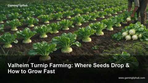 Valheim Turnip Farming: Where Seeds Drop & How to Grow Fast