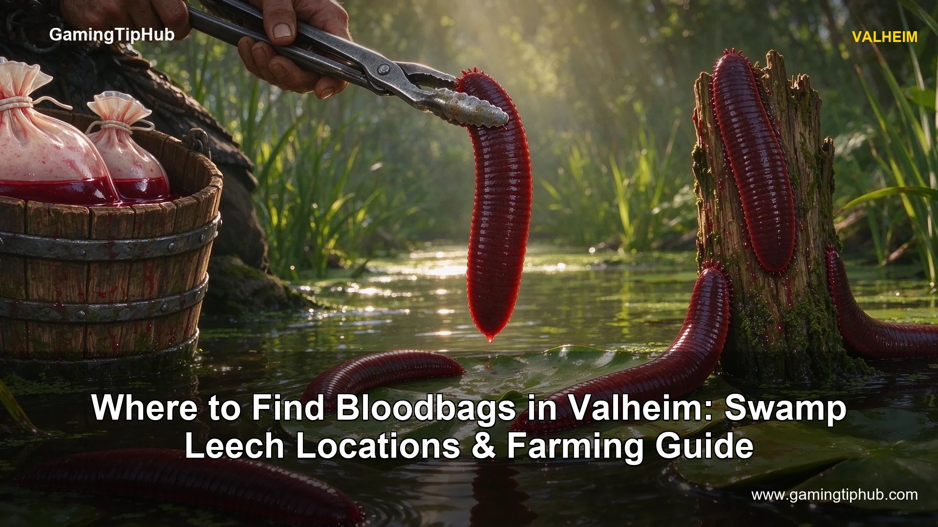 Where to Find Bloodbags in Valheim: Swamp Leech Locations & Farming Guide