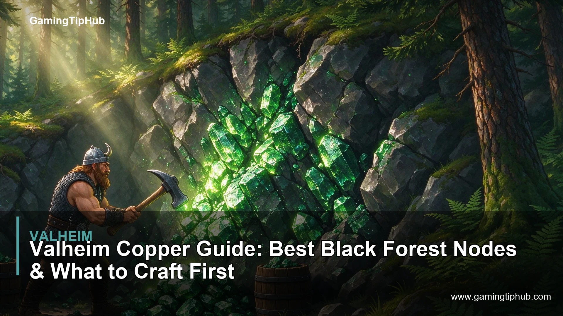 Valheim Copper Guide: Best Black Forest Nodes & What to Craft First