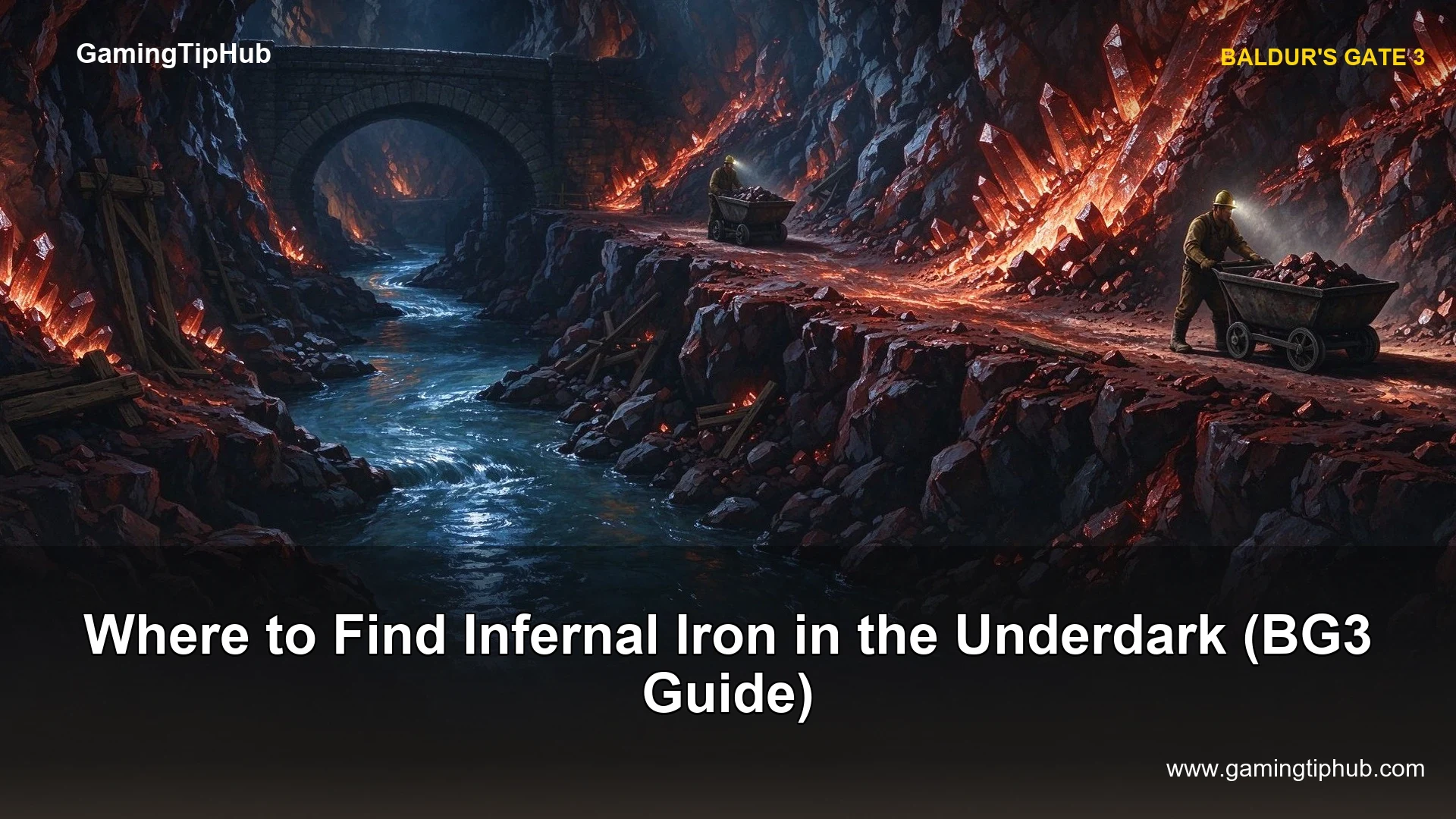 Where to Find Infernal Iron in the Underdark (BG3 Guide)