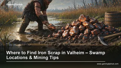Where to Find Iron Scrap in Valheim – Swamp Locations & Mining Tips