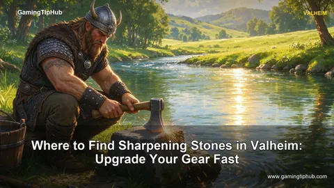 Where to Find Sharpening Stones in Valheim: Upgrade Your Gear Fast