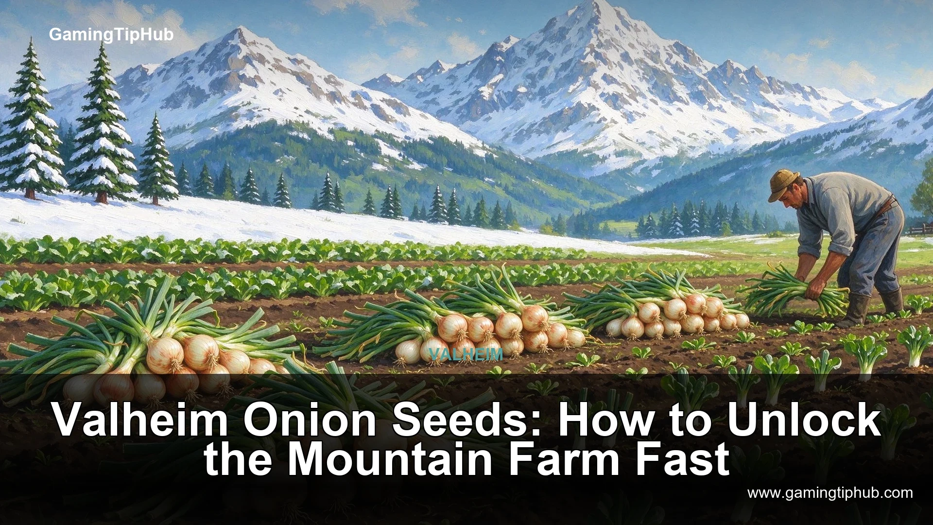 Valheim Onion Seeds: How to Unlock the Mountain Farm Fast